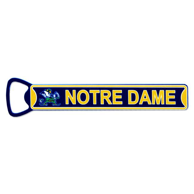 Notre Dame Steel Bottle Opener 7 Inch Magnet