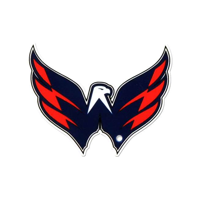 Washington Capitals Laser Cut Logo Steel Magnet-Eagle