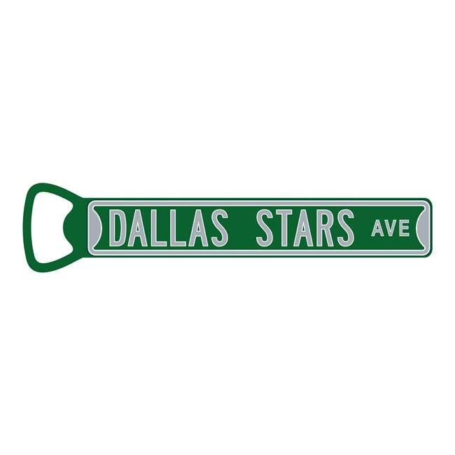 Dallas Stars  Steel Bottle Opener 7" Magnet   