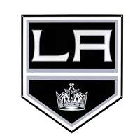 Los Angeles Kings Laser Cut Steel Logo Statement Size-Primary Logo   