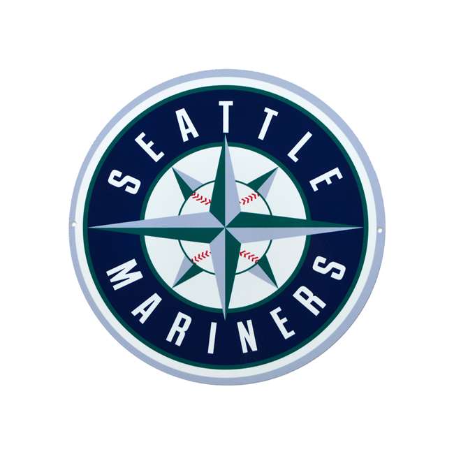 Seattle Mariners Laser Cut Steel Logo Spirit Size-Primary Logo