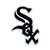 Chicago White Sox Laser Cut Steel Logo Spirit Size-Primary Logo   