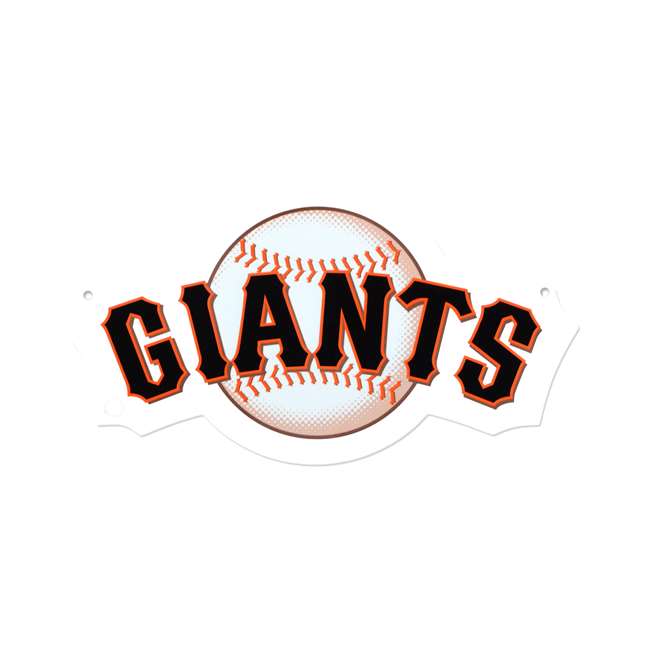 San Francisco Giants Laser Cut Steel Logo Spirit Size-Primary Logo