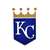 Kansas City Royals Laser Cut Steel Logo Spirit Size-Primary Logo   