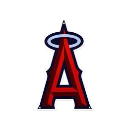 Los Angeles Angels Laser Cut Steel Logo Spirit Size-A Logo