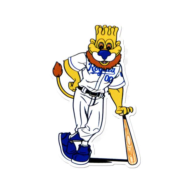 Kansas City Royals Laser Cut Steel Logo Spirit Size-Sluggerrr