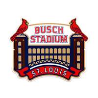St Louis Cardinals Laser Cut Steel Logo Spirit Size-Busch Stadium                         