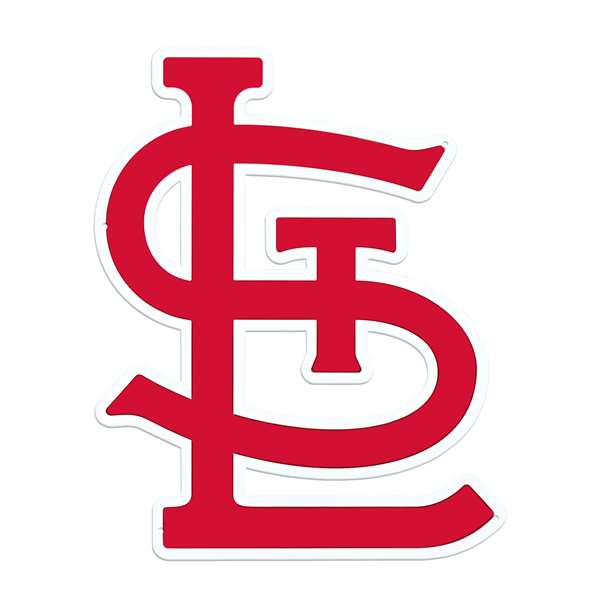 St Louis Cardinals Laser Cut Steel Logo Statement Size-Primary STL Logo