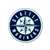 Seattle Mariners Laser Cut Steel Logo Statement Size-Primary Logo   