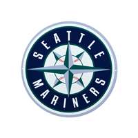 Seattle Mariners Laser Cut Steel Logo Statement Size-Primary Logo   