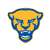 Pittsburgh Panthers Laser Cut Steel Logo Spirit Size-Panther Head   