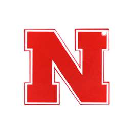 Nebraska Cornhuskers Laser Cut Steel Logo Statement Size-HOME   