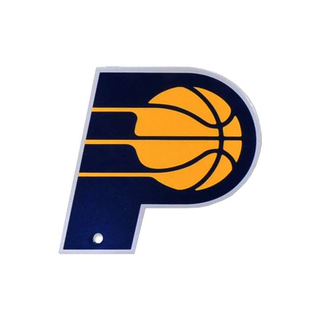 Indiana Pacers Laser Cut Logo Steel Magnet-P Alt Logo   