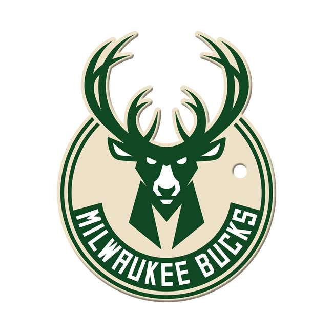 Milwaukee Bucks Laser Cut Logo Steel Magnet-Global Logo   