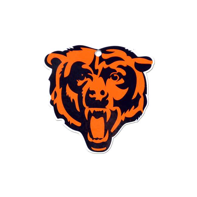 Chicago Bears Laser Cut Logo Steel Magnet-Bear Head Logo   