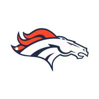 Denver Broncos Laser Cut Logo Steel Magnet-Primary Logo    