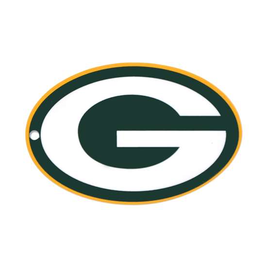 Green Bay Packers Laser Cut Logo Steel Magnet-Primary Logo    