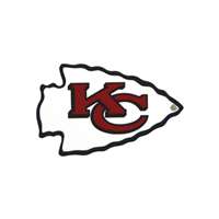 Kansas City Chiefs Laser Cut Logo Steel Magnet-Primary Logo    