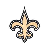 New Orleans Saints Laser Cut Logo Steel Magnet-Primary Logo    