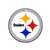 Pittsburgh Steelers Laser Cut Logo Steel Magnet-Primary Logo    