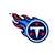 Tennessee Titans Laser Cut Logo Steel Magnet-Primary Logo    