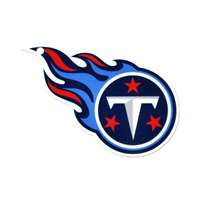 Tennessee Titans Laser Cut Logo Steel Magnet-Primary Logo    