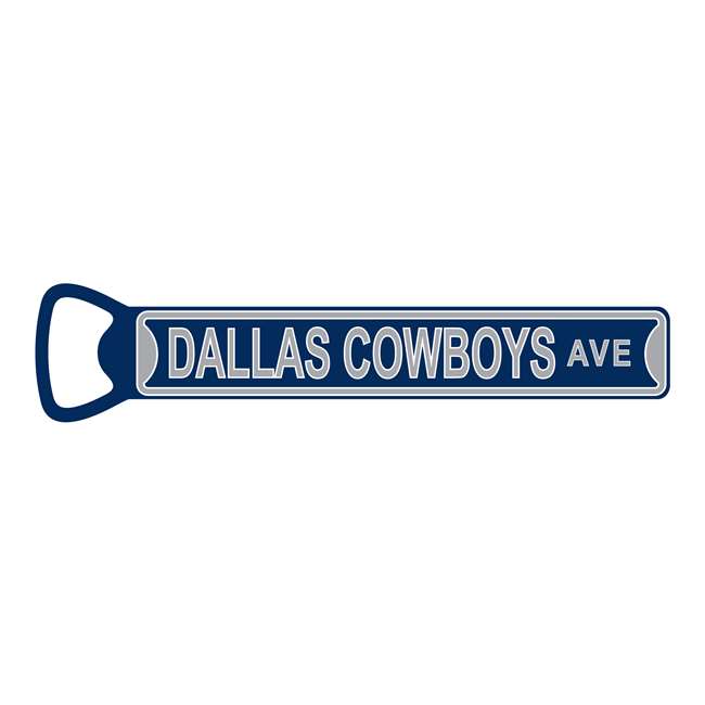 Dallas Cowboys  Steel Bottle Opener 7" Magnet   