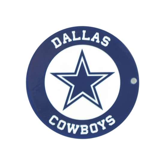 Dallas Cowboys Laser Cut Logo Steel Magnet-Circle Logo   