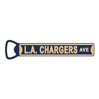 Los Angeles Chargers  Steel Bottle Opener 7 Inch Magnet