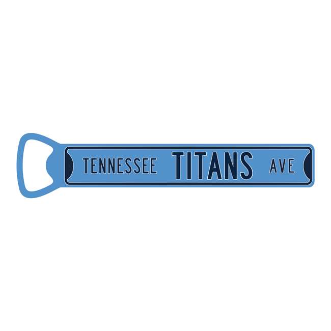 Tennessee Titans  Steel Bottle Opener 7 Inch Magnet