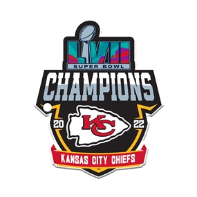 Kansas City Chiefs Super Bowl LVII Champions Steel Super Magnet 