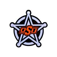 Oklahoma State Cowboys Laser Cut Logo Steel Magnet-Badge   