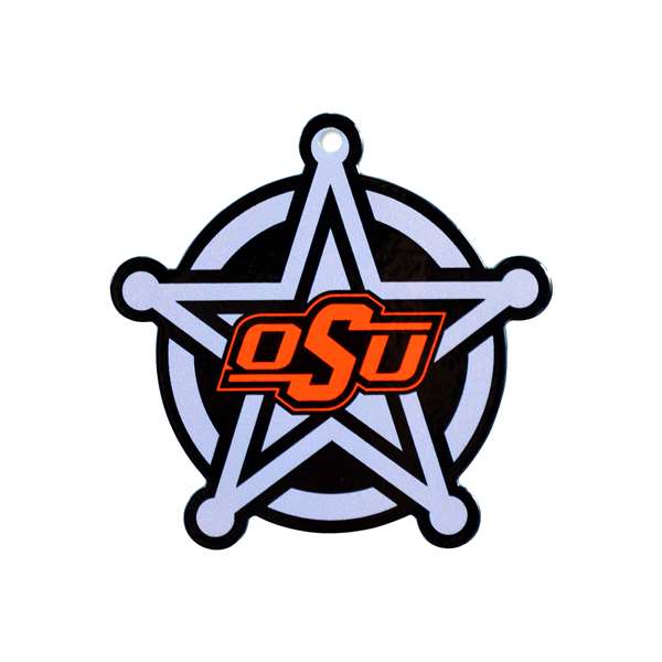 Oklahoma State Cowboys Laser Cut Logo Steel Magnet-Badge   