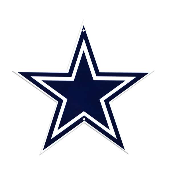 Dallas Cowboys Laser Cut Steel Logo Spirit Size-Primary Logo