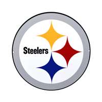 Pittsburgh Steelers Laser Cut Steel Logo Spirit Size-Primary Logo   