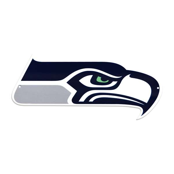 Seattle Seahawks Laser Cut Steel Logo Spirit Size-Primary Logo
