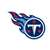 Tennessee Titans Laser Cut Steel Logo Spirit Size-Primary Logo   