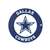 Dallas Cowboys Laser Cut Steel Logo Spirit Size-Circle Logo   