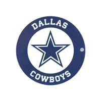 Dallas Cowboys Laser Cut Steel Logo Spirit Size-Circle Logo   