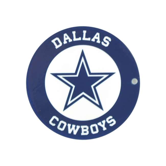 Dallas Cowboys Laser Cut Steel Logo Spirit Size-Circle Logo   