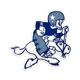 Dallas Cowboys Laser Cut Steel Logo Spirit Size-Vintage Logo    
