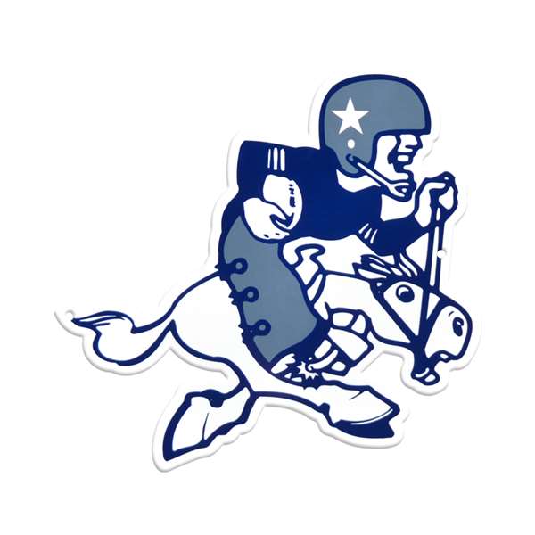Dallas Cowboys Laser Cut Steel Logo Spirit Size-Vintage Logo    