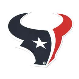 Houston Texans Laser Cut Steel Logo Statement Size-Primary Logo   