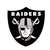 Las Vegas Raiders Laser Cut Steel Logo Statement Size-Primary Logo   