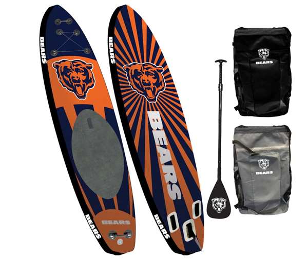 Chicago Football Bears Inflatalbe Stand-Up Paddleboard iSUP Kit 