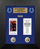 Baltimore Colts Super Bowl Champions Deluxe Gold Coin Ticket Collection  