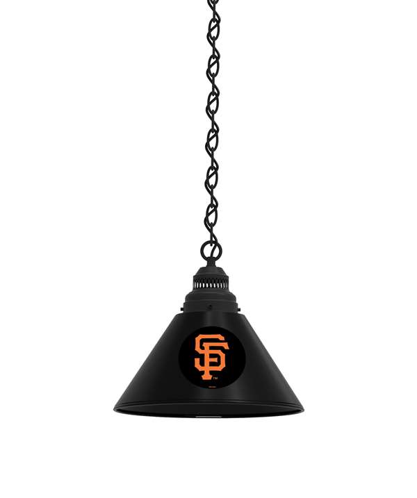 San Francisco Giants Pendant Light with Black Fixture