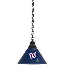 Washington Nationals Pendant Light with Black Fixture