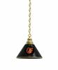 Baltimore Orioles Pendant Light with Brass Fixture