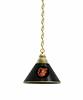 Baltimore Orioles Pendant Light with Brass Fixture  